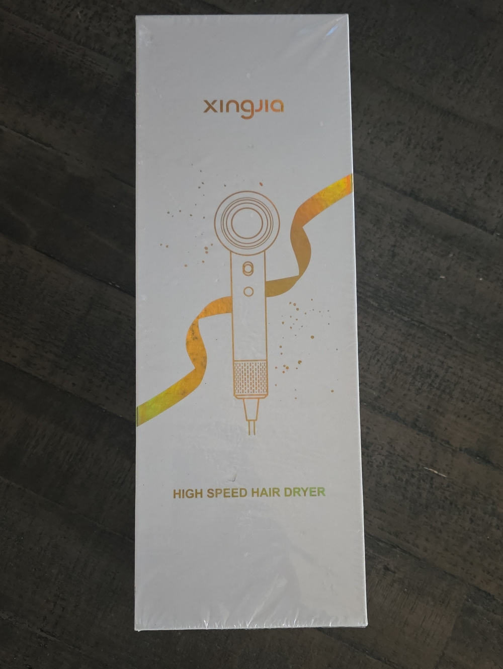 Xingjia High Speed Hair Dryer - White & Gold